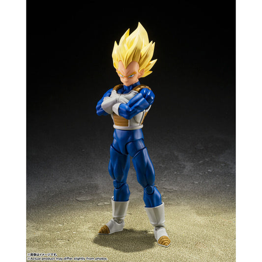 Figura Super Saiyan Vegeta Dangerous Pride SH Figuarts Dragon Ball Z 13,5cm