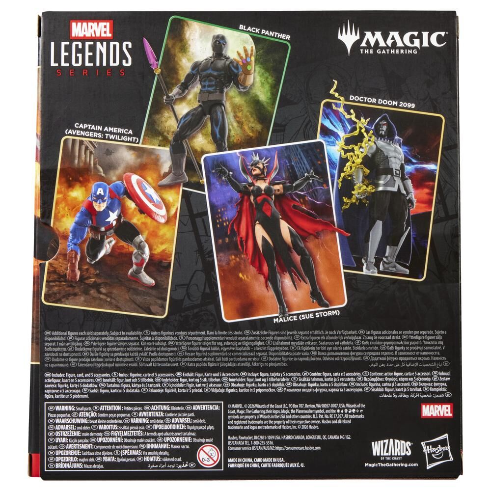 Figura Capitan America Avengers Twilight Magic The Gathering Marvel Legends Series 15cm