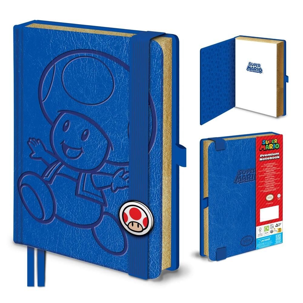 Cuaderno A5 Toad Super Mario