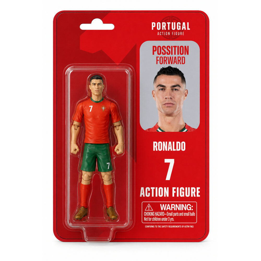 Figura Action Cristiano Portugal 10cm