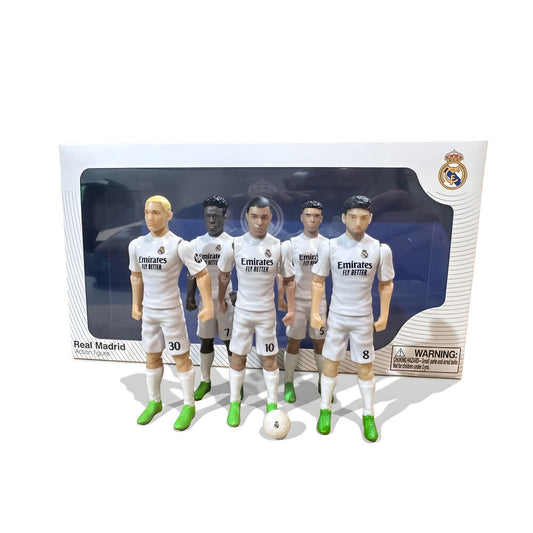 Set 5 figuras Real Madrid 10cm