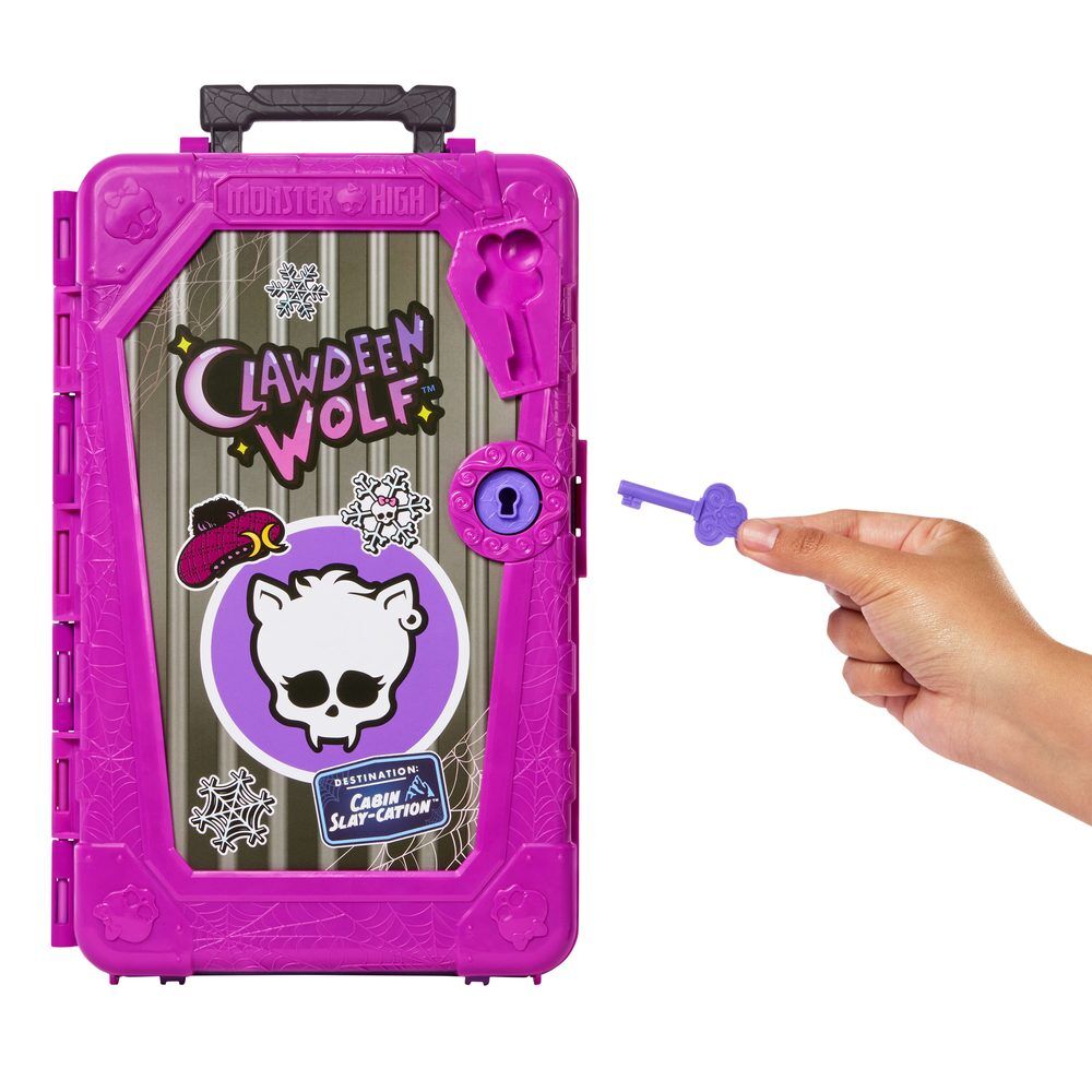 Muñeca Clawdeen Wolf y Armario Skulltimate Secrets Monster High