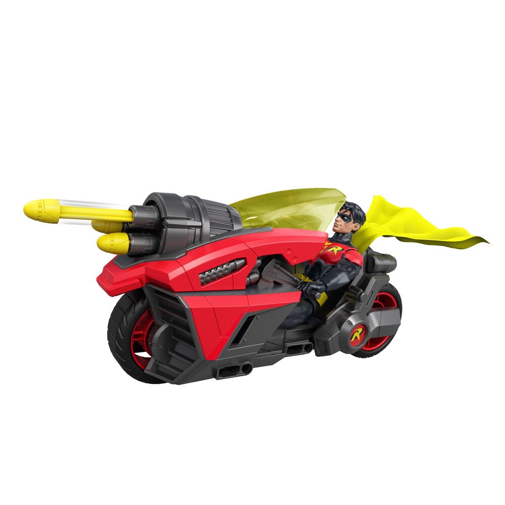 Figura + vehiculo Robin DC Universe