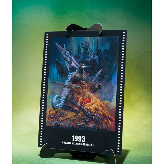 Figura Godzilla Godzilla vs Mechagodzilla II Poster Color Ver SH MonsterArts Godzilla 16cm