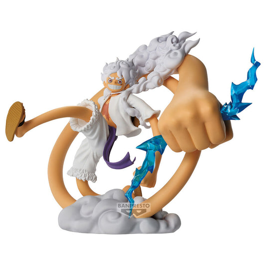 Figura Monkey D Luffy Gear 5 Theorama Soul One Piece 18cm