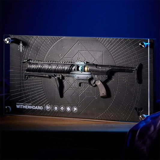 Replica placa Witherhoard Arma Exotica Destiny 2