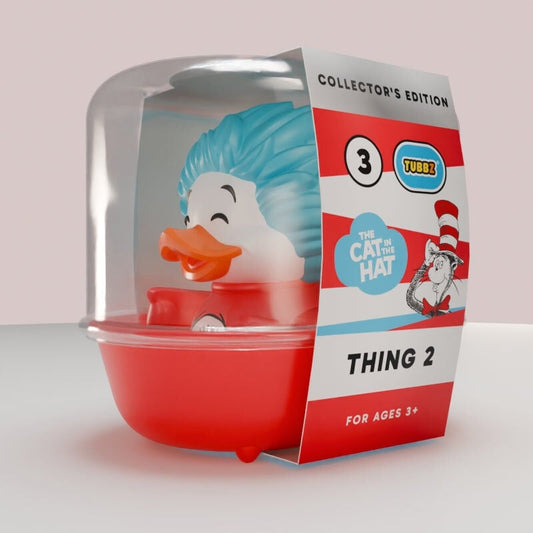 Figura Pato de goma Thing 2 El Gato 9cm