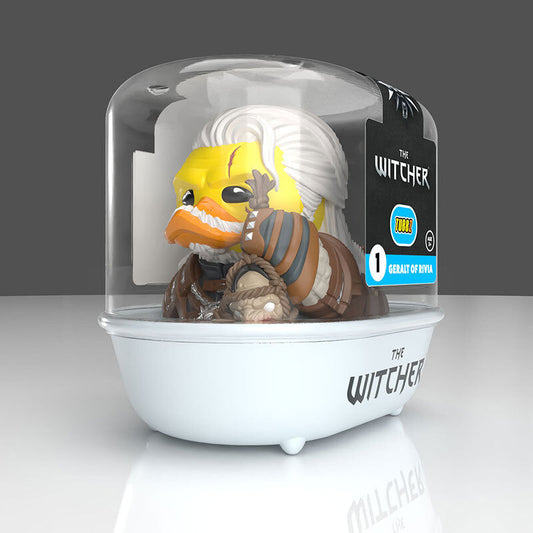 Figura Pato de goma Geralt de Rivia The Witcher 9cm