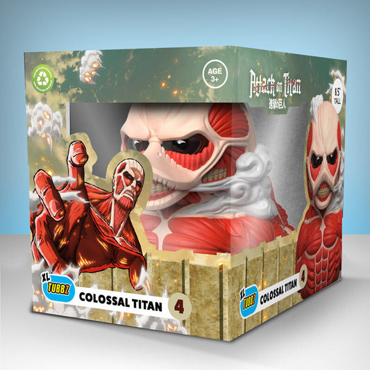 Figura Pato de goma Colossal Titan Attack On Titan 23cm