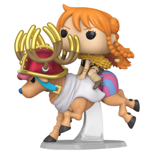 Figura POP Rides Deluxe One Piece Nami on Tony Tony Chopper