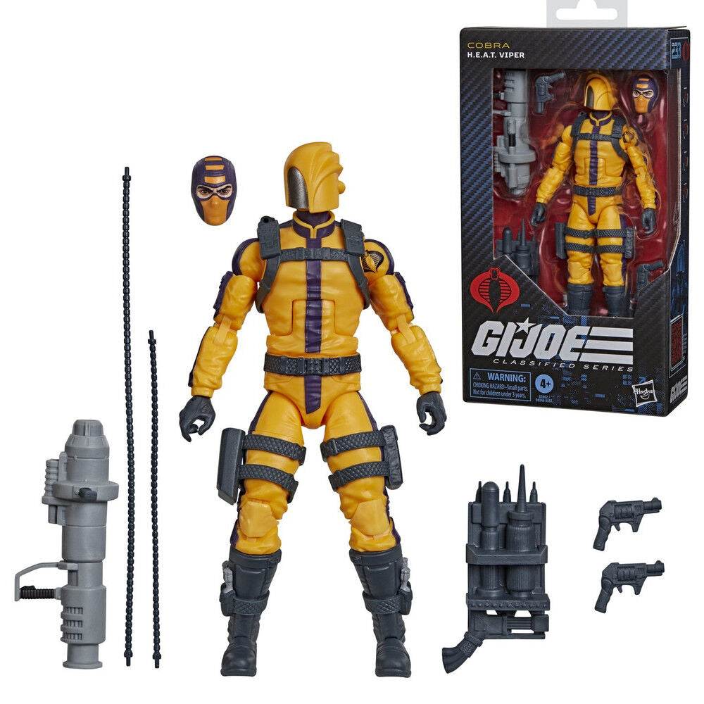 Figura H.E.A.T. Viper G.I. Joe Classified Series 15cm