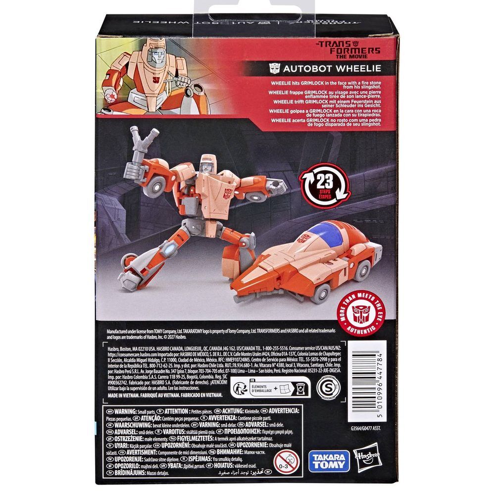 Figura Autobot Wheelie Transformers The Movie 11,4cm