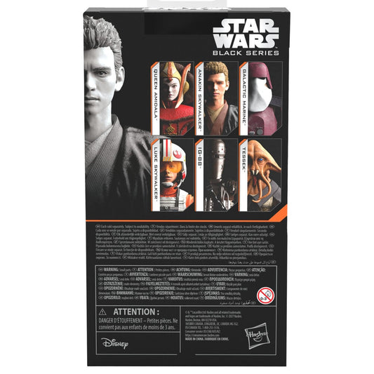 Figura Anakin Skywalker Attack Of The Clones Star Wars Black Series 15cm