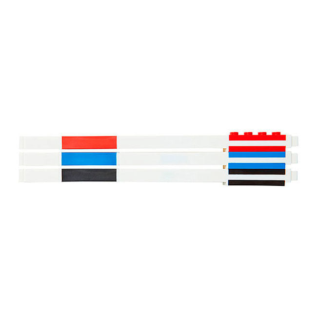 Set 3 boligrafos gel Lego