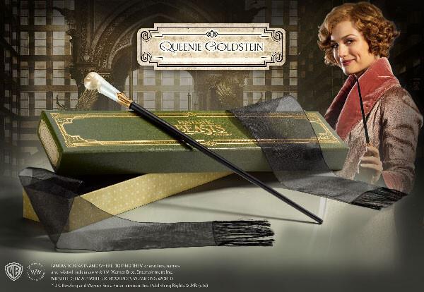Replica Varita magica de Queenie Goldstein en caja ollivander - Animales Fantasticos