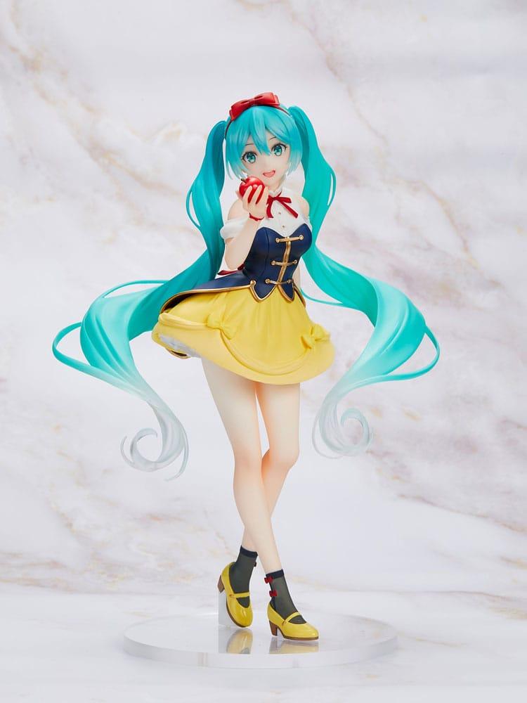 Hatsune Miku Estatua PVC Hatsune Miku Wonderland Snow White 18 cm