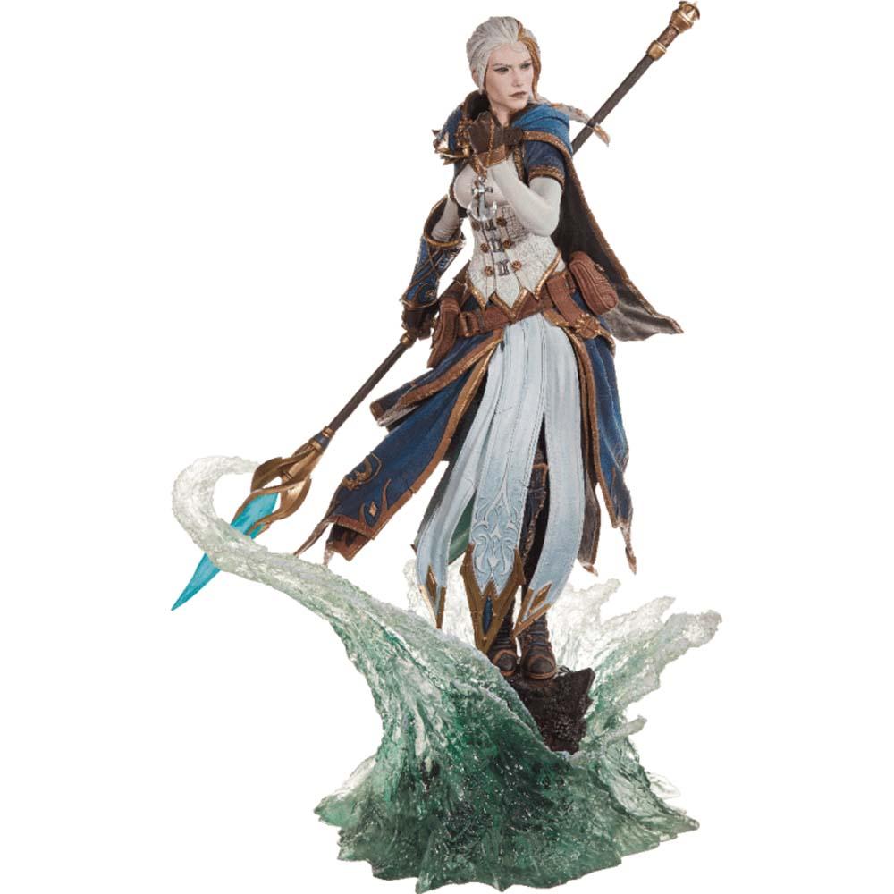 World of Warcraft statue of Jaina Proudmoore, size approx.45 cm. Official product by Blizzard.