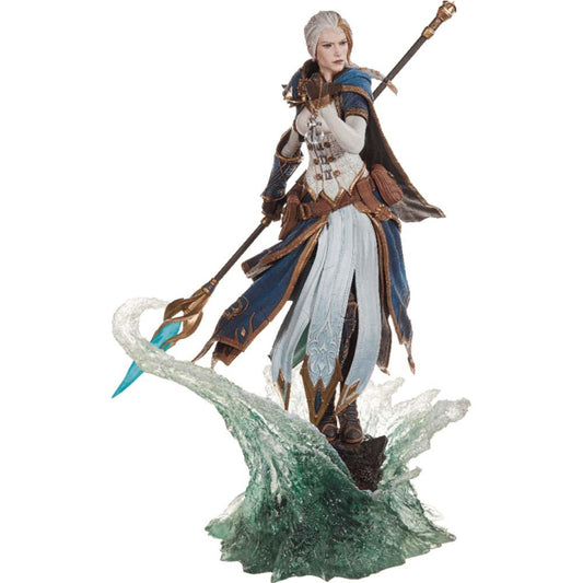 World of Warcraft statue of Jaina Proudmoore, size approx.45 cm. Official product by Blizzard.