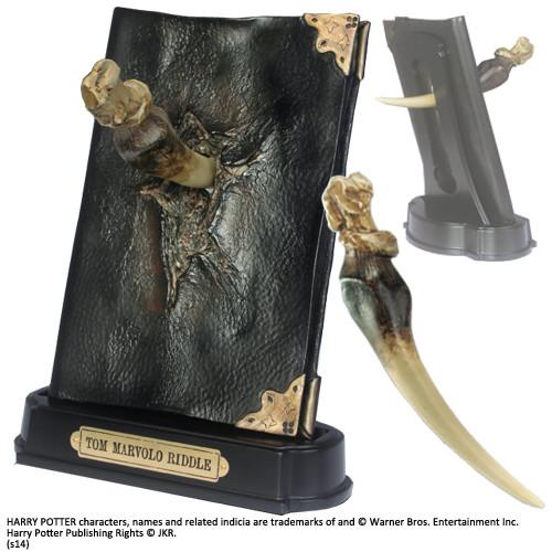 Replica Harry Potter Réplica 1/1 Diario de Tom Riddle con el Colmillo de Basilisco