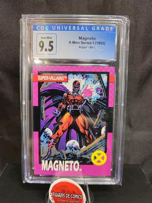 1992 Magneto X-Men Marvel Series I Impel #41 CGCV 9.5