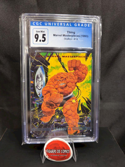 1993 Thing Marvel Masterpieces Skybox #14 CGC 9.5