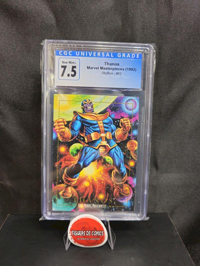 1992 Thanos Marvel Masterpieces Skybox #83 CGC 7.5
