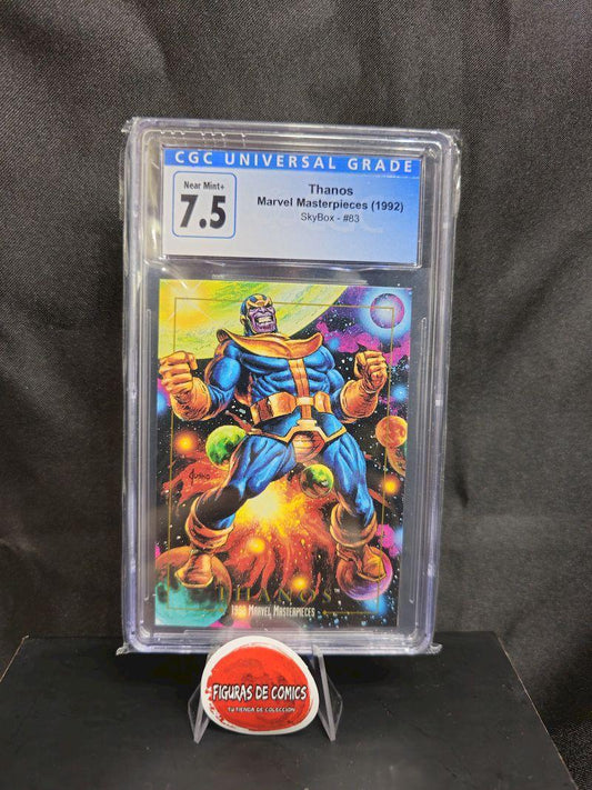 1992 Thanos Marvel Masterpieces Skybox #83 CGC 7.5