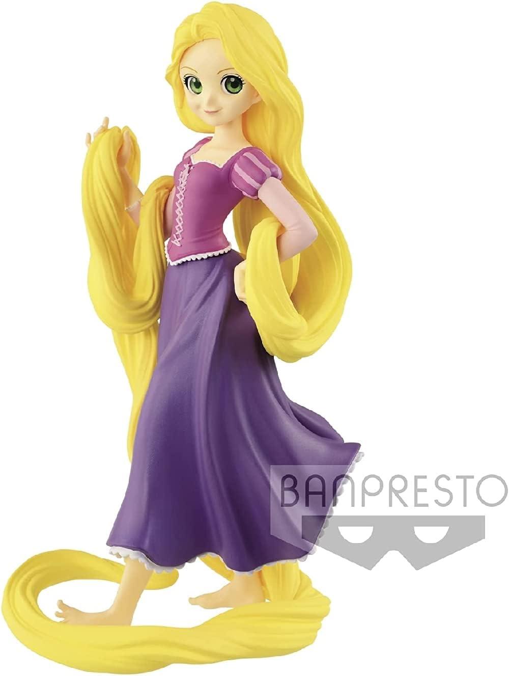 Figura Banpresto Crystalux Disney Rapunzel 16 cm
