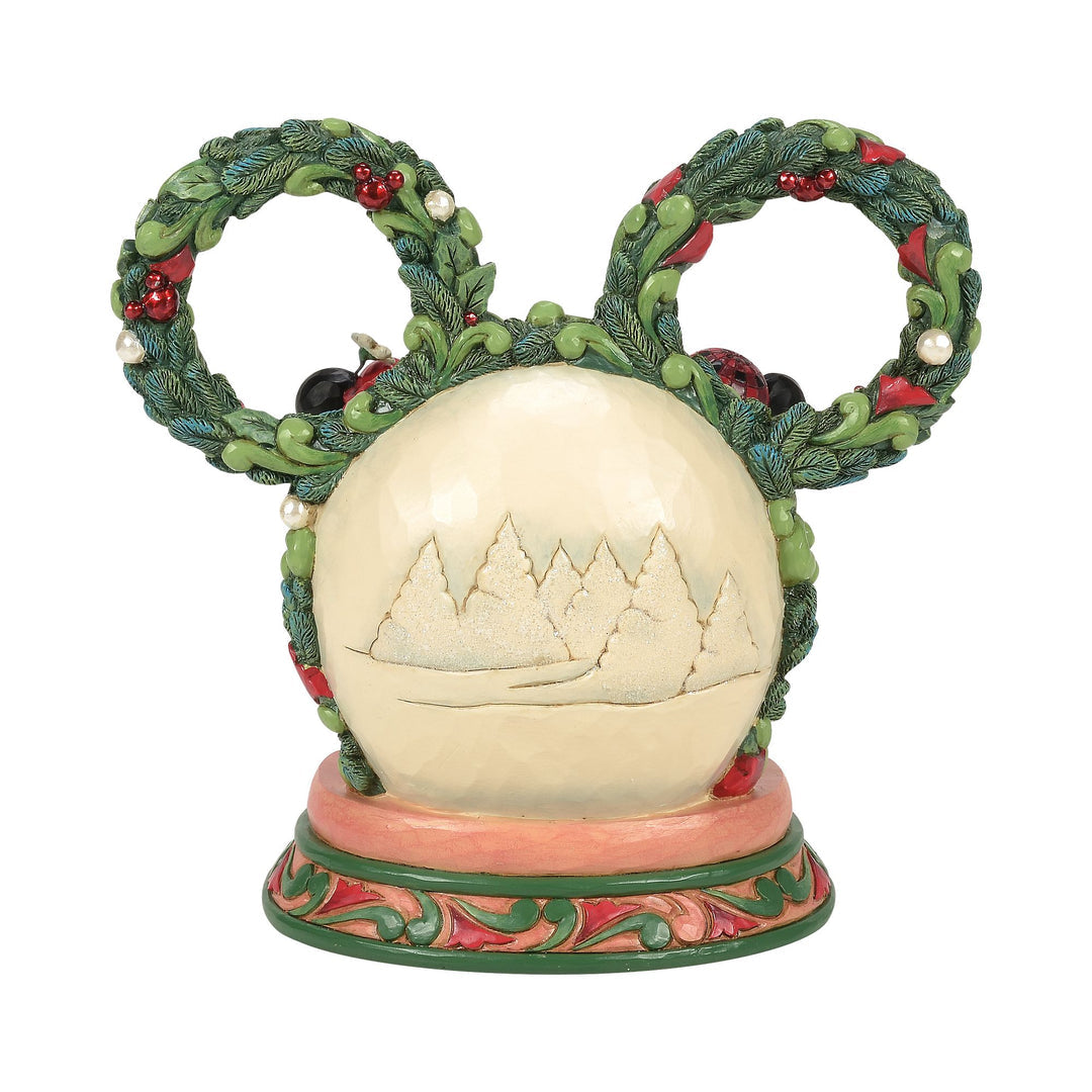 Figura Mickey y Minnie Diorama Con Luz Disney Edición especial Limitada firmada por Jim Shore 19,5 cm — vista adicional 4