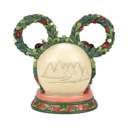 Figura Mickey y Minnie Diorama Con Luz Disney Edición especial Limitada firmada por Jim Shore 19,5 cm — vista adicional 4