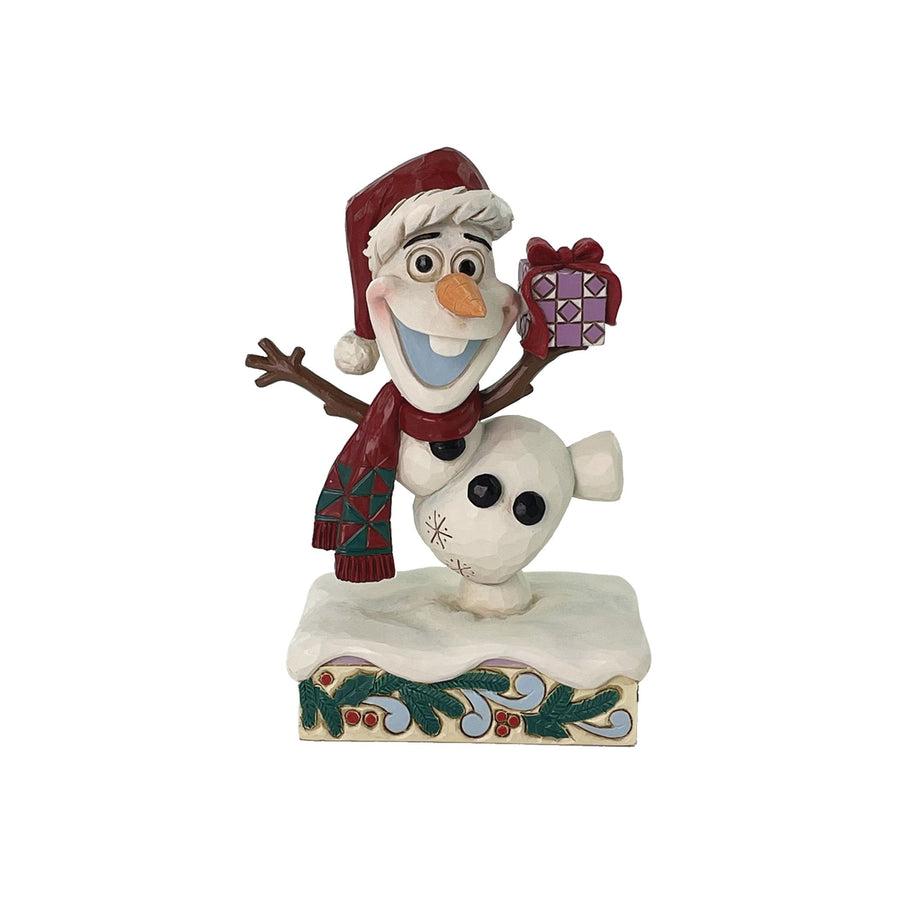 Figura Olaf en Navidad 15 cm