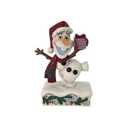 Figura Olaf en Navidad 15 cm