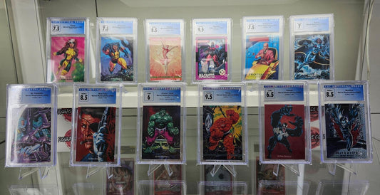 Coleccion 12 cartas 1992 Marvel Masterpieces Skybox