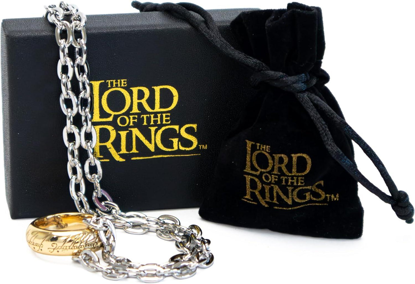 Réplica El Señor de los Anillos Anillo Único (bañado en oro)