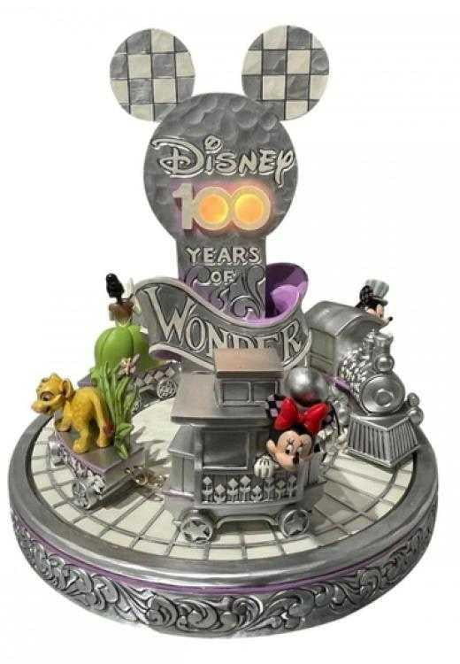 FIGURA DISNEY 100 YEARS OF WONDER TRAIN CON MOVIMIENTO