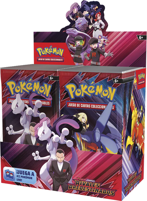 Caja Sobres Megaevolución - Rivales Predestinados POKÉMON Español
