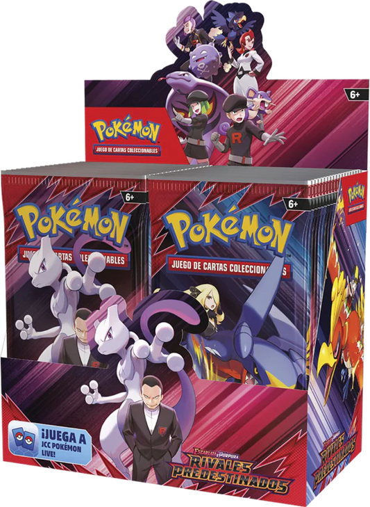 Caja Sobres Megaevolución - Rivales Predestinados POKÉMON Español
