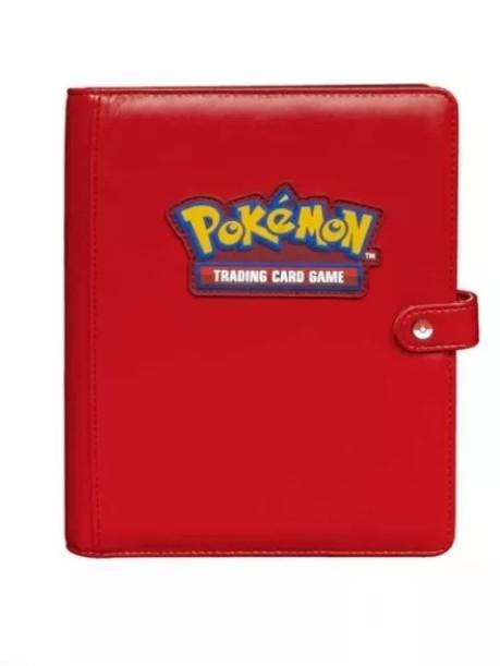 Álbum Premium PRO-Binder Snap Binder Red Pokémon - Ultra Pro
