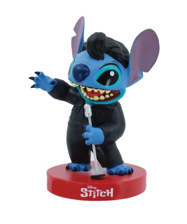 FIGURA STITCH ELVIS DE CUERO NEGRO DISNEY 11.5 CMS