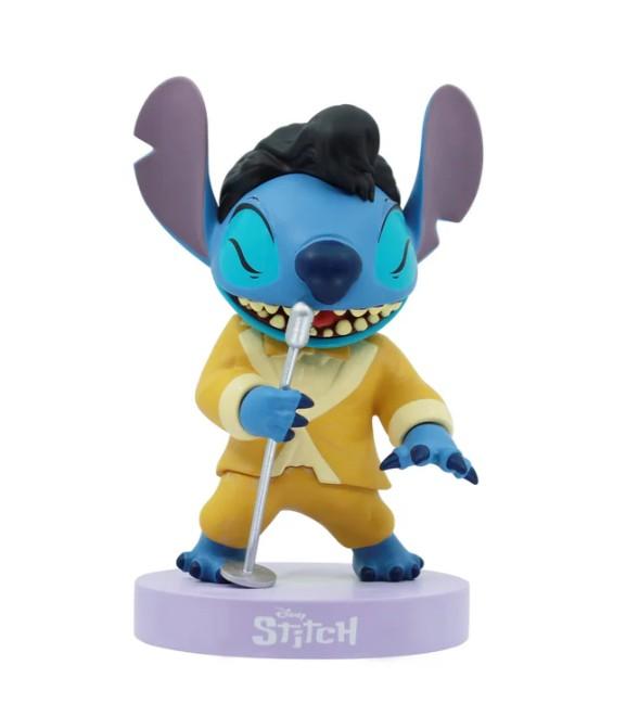 FIGURA STITCH ELVIS CON CHAQUETA DORADA DISNEY 11.5 CMS