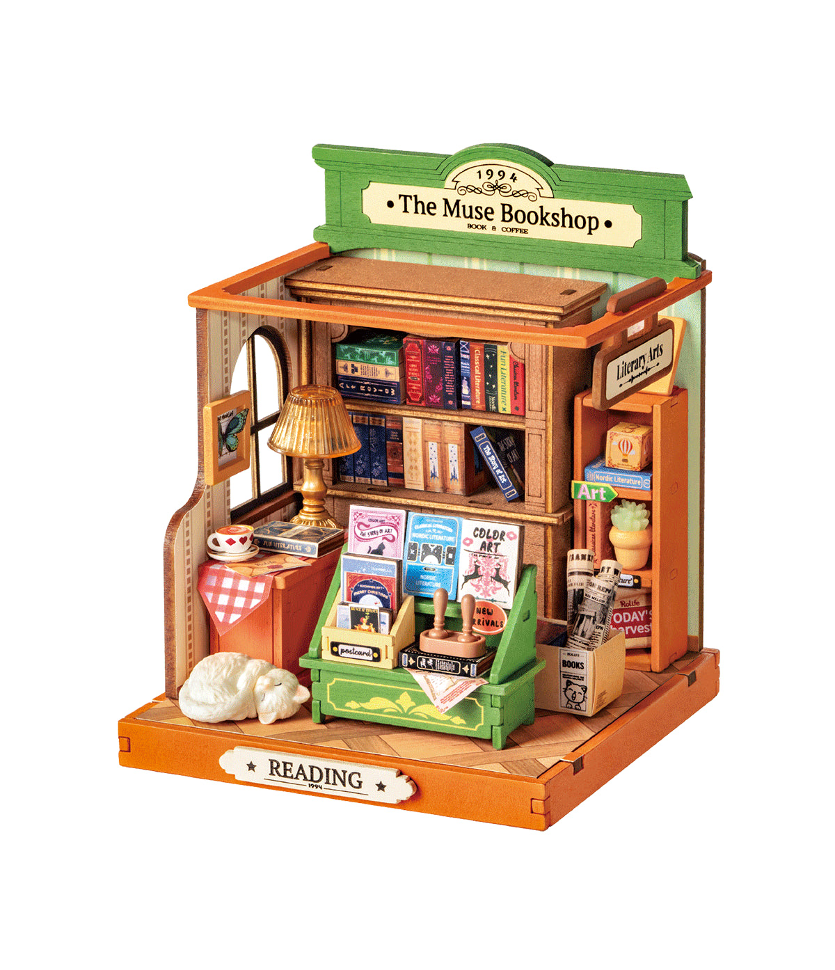 Diorama Rolife DIY The Muse Bookshop