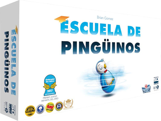 Juego de mesa escuela de pinguinos. edicion kinderspiele pegi 6
