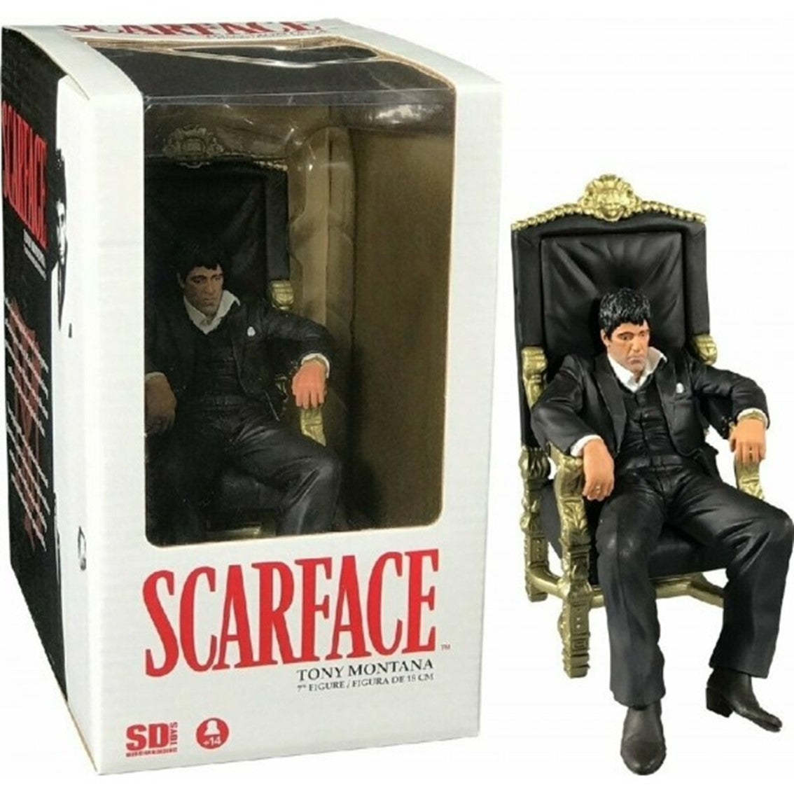 Figura sd toys cine scarface tony montana