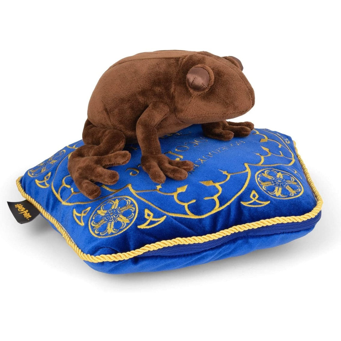 Peluche the noble collection harry potter rana de chocolate + cojin