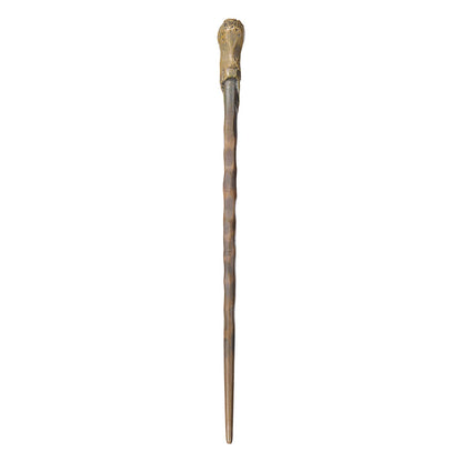 Replica the noble collection harry potter ron weasley varita con caja y placa de identificacion