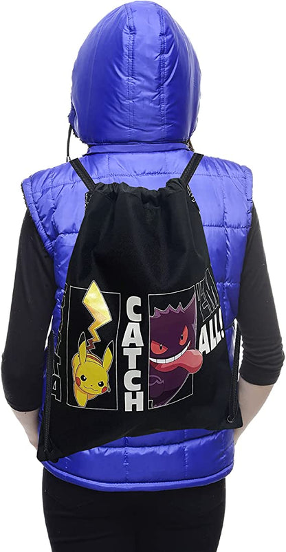 Saco mochila cyp brands pokemon gotta catch em all!