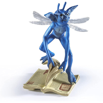 Figura the noble collection harry potter duendecillo de cornualles criatura magica n.15 18 cm