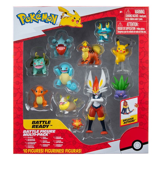 Figuras pokemon multipack 10