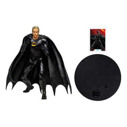Megafigura mcfarlane toys dc multiverse the flash -  batman michael keaton sin mascara