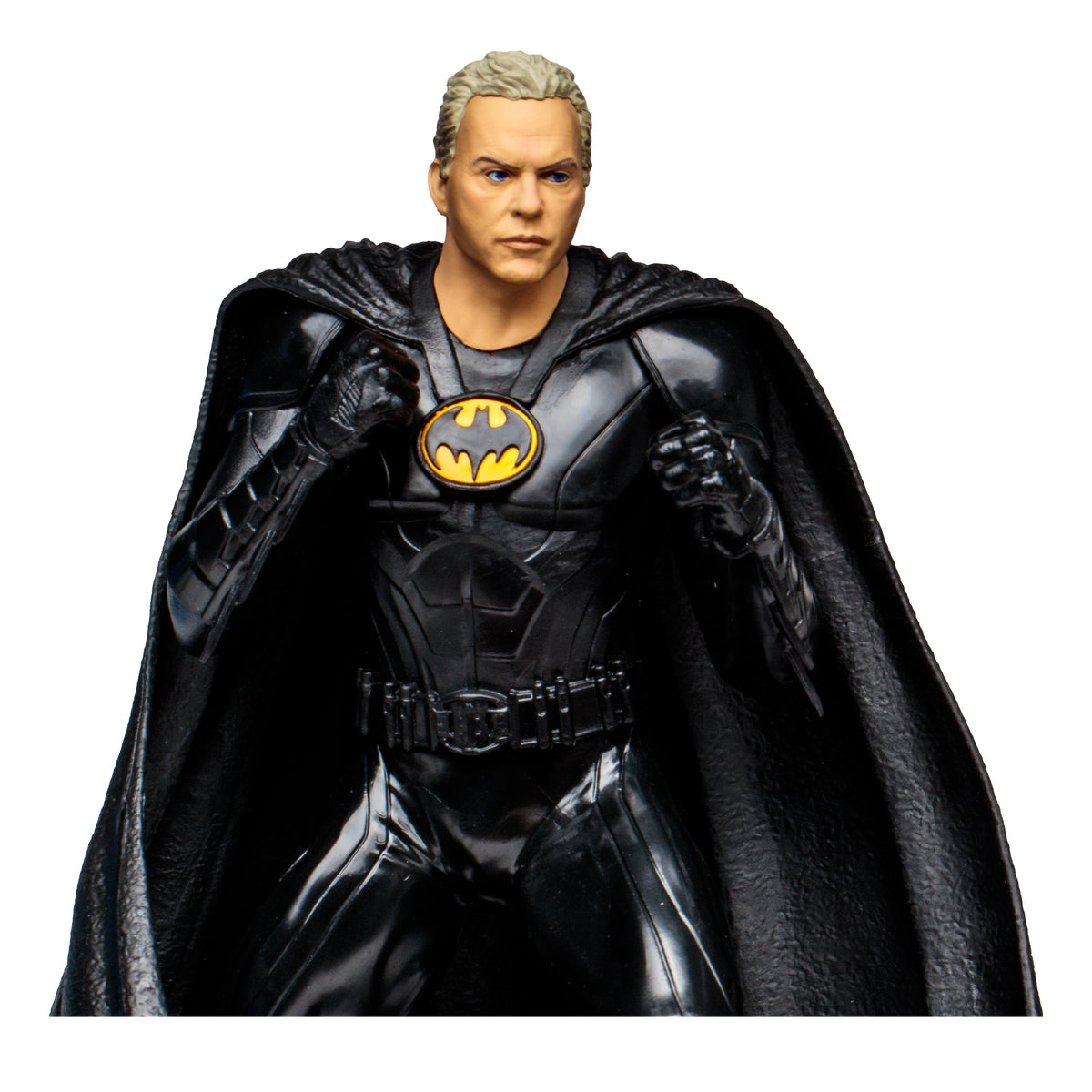 Megafigura mcfarlane toys dc multiverse the flash -  batman michael keaton sin mascara